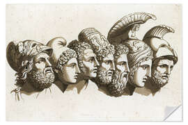 Wall sticker The Heroes of the Trojan War