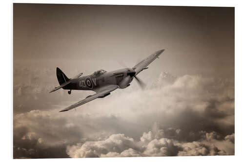 Foam board print Spitfire Patrol