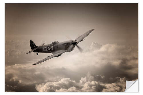 Autocolante decorativo Spitfire Patrol