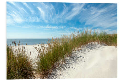 Foam board print A dream on the Island Sylt