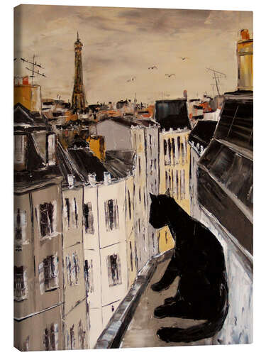 Canvas print Paris views