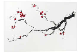 Foam board print Cherry blossom