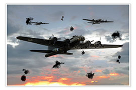 Wandbild Memphis Belle - airpowerart
