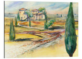 Magnettafel Toskanavilla