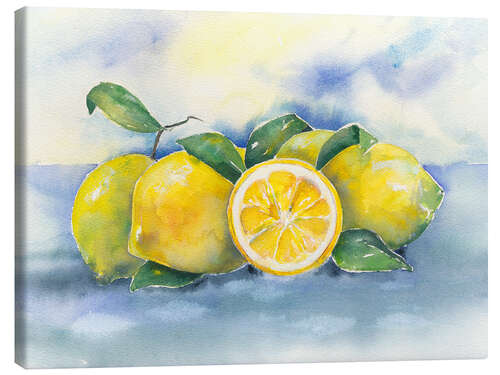 Canvas-taulu Lemons
