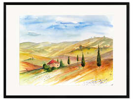 Framed art print Tuscany 2