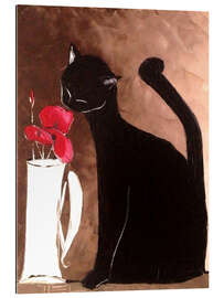 Galleriprint Cat and Poppy