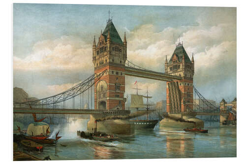 Tableau en PVC Tower Bridge, London