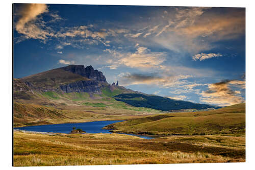 Alubild Schottland - Old Man of Storr auf Skye