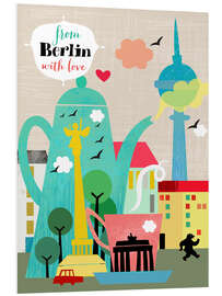 Tableau en PVC From Berlin with love