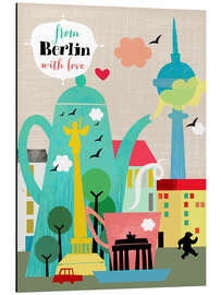 Magnettafel From Berlin with love