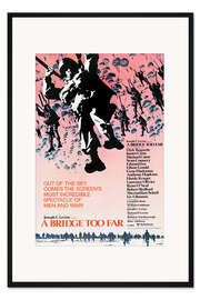 Gerahmter Kunstdruck Die Brücke von Arnheim (englisch)