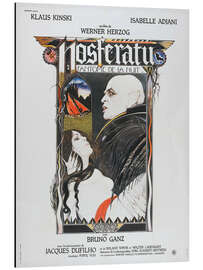 Tableau en aluminium Nosferatu, fantôme de la nuit