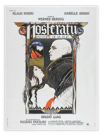Wall print  Nosferatu The Vampyre, French Poster