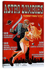 Quadro em tela The Astro-Zombies, 1968 (anglais) I