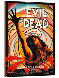 Hout print The Evil Dead