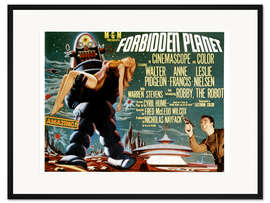 Gerahmter Kunstdruck Forbidden Planet I