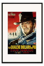 Gerahmter Kunstdruck Für ein Paar Dollar Mehr (italienisch) I