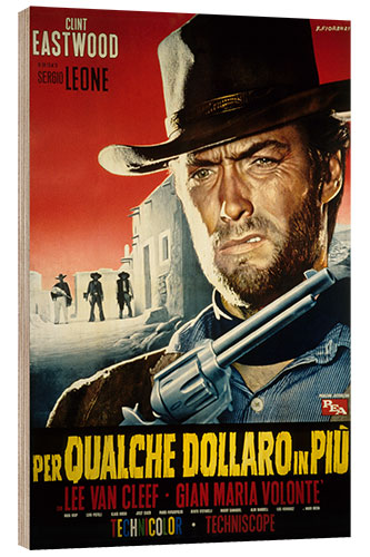 Puutaulu For a Few Dollars More (Italian) I