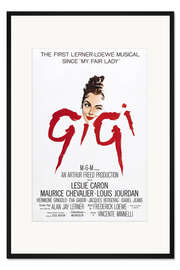 Gerahmter Kunstdruck Gigi