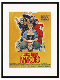 Gerahmter Kunstdruck Amarcord