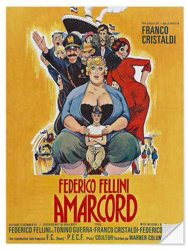 Självhäftande poster Amarcord