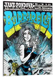 Magnettafel Jane Fonda - Barbarella