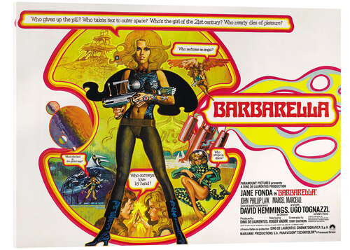 Acrylglas print Barbarella, 1968