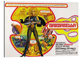 Tableau en aluminium Barbarella, 1968