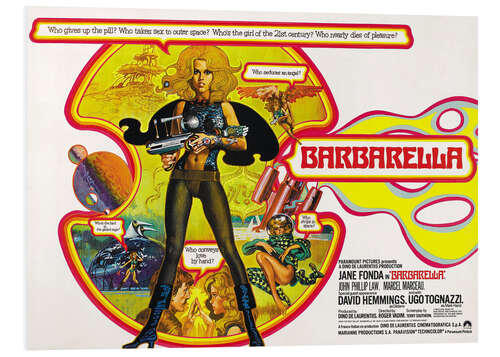 Quadro em PVC Barbarella, 1968