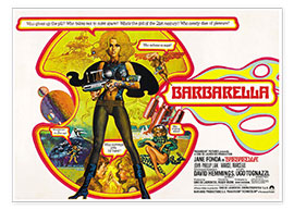 Poster BARBARELLA, Jane Fonda, 1968