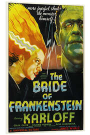 Foam board print The Bride of Frankenstein