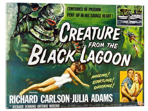 Akrylbilde Creature from the Black Lagoon II