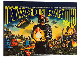 Galleritryk DALEKS&#039; INVASION EARTH: 2150 A.D., British 1966.