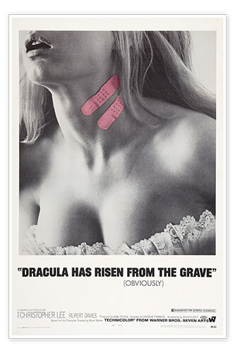 Poster Draculas Rückkehr (englisch)