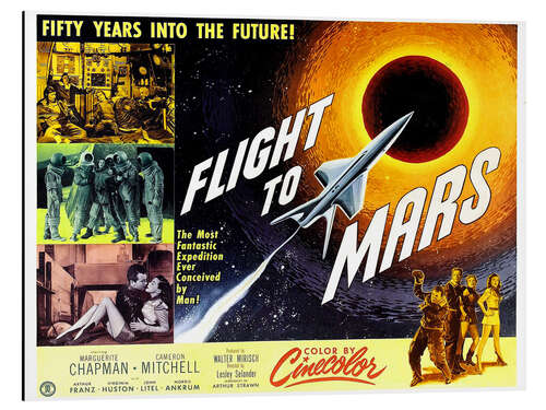 Alubild Flight to Mars