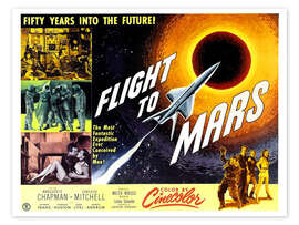 Poster Flight to Mars