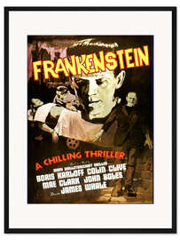 Gerahmter Kunstdruck Frankenstein