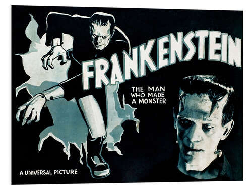 Obraz na PCV Frankenstein - The Man Who Made a Monster