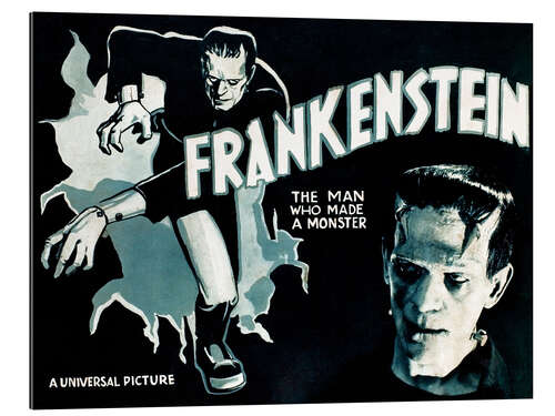 Galleriprint Frankenstein - The Man Who Made a Monster