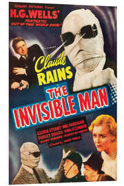 Foam board print THE INVISIBLE MAN