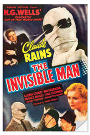 Vinilo para la pared THE INVISIBLE MAN