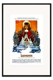 Gerahmter Kunstdruck Die Reise ins Labyrinth (englisch)