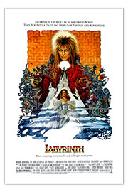 Plakat  Labyrinth (Labyrinten til Troldkongens slot)