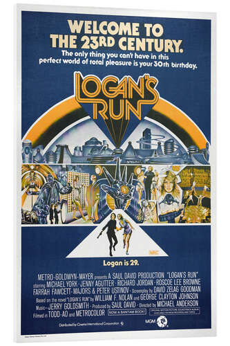 Akrylbilde LOGAN'S RUN