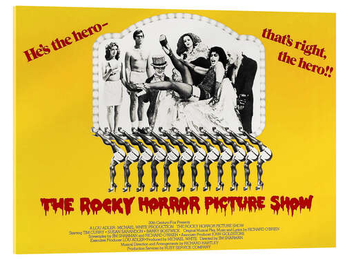 Acrylic print The Rocky Horror Picture Show