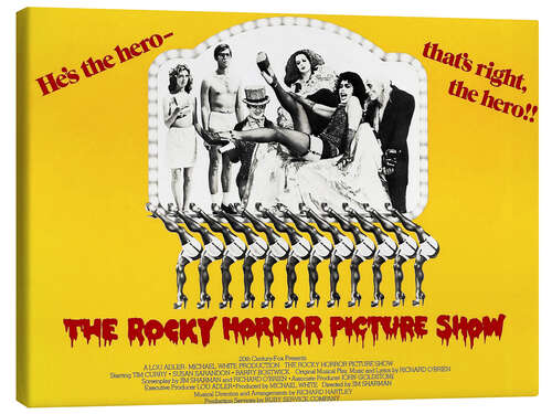 Stampa su tela The Rocky Horror Picture Show