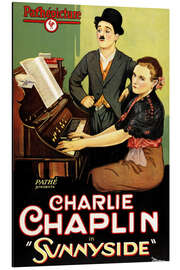 Magnettafel Charlie Chaplin - Sunnyside