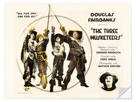 Sisustustarra THE THREE MUSKETEERS, l-r: George Siegmann, Eugene Pallette, Douglas Fairbanks, Sr., Leon Bary on ti