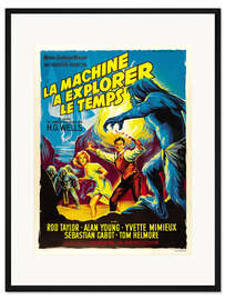 Gerahmter Kunstdruck Die Zeitmaschine (französisch)